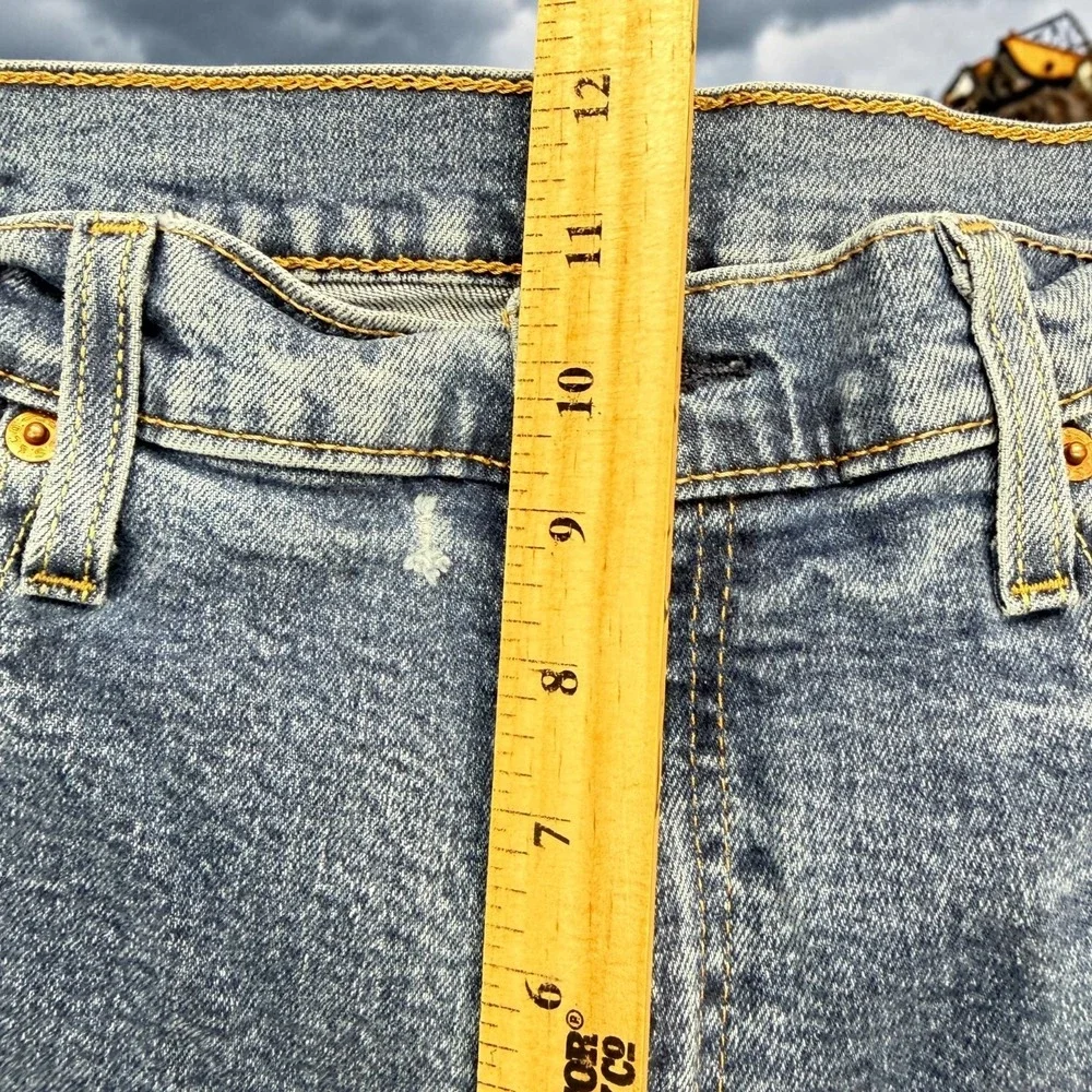 Levi's 514 Jeans Mens 36x30 Distressed Grunge Destroyed Thrashed Y2K Streetwear
